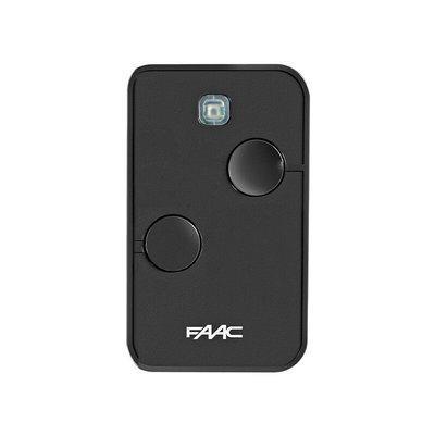 TR-1709 Telecomando Faac tx2 slh lr 868 nero