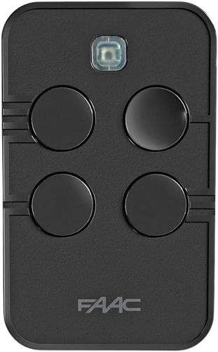 TR-1710N Telecomando Faac tx4 slh lr 868 nero