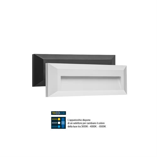 Segnapasso poliprop asimmetrica IP65 2W Palmira 4200K