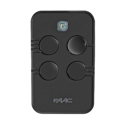 TR-1708 Telecomando Faac tx4 slh lt 433Mhz nero