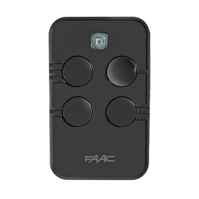 TR-1708 Telecomando Faac tx4 slh lt 433Mhz nero