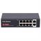Switch PoE 8 porte PoE+2 Uplink RJ45 10/100Mbps