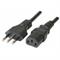 POWER CABLE 3 POLE PLUG